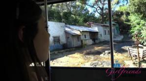 You take Winter to a theme park!